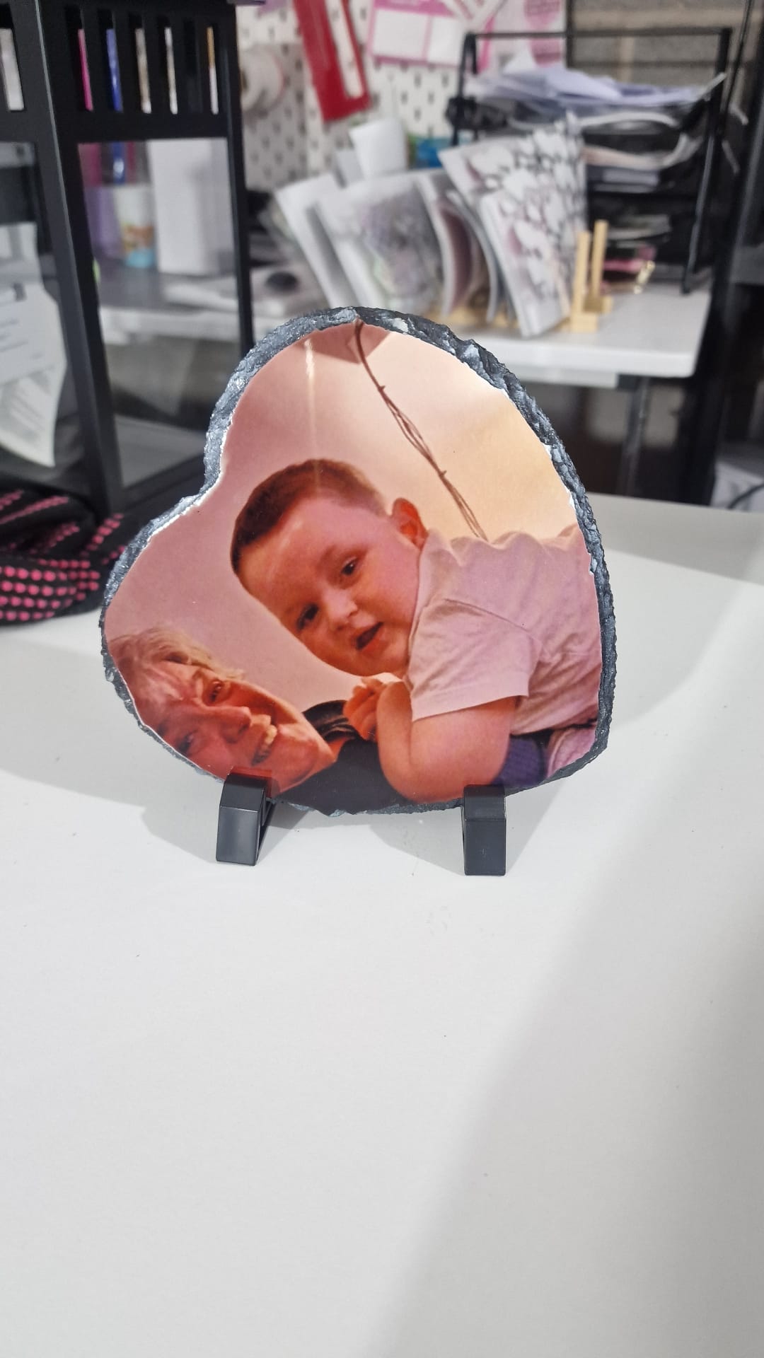 Personalised photo slate