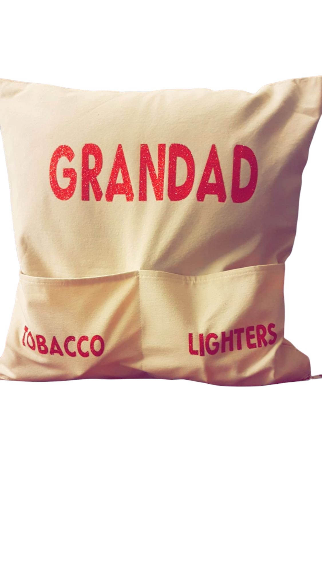 Pocket cushion cover