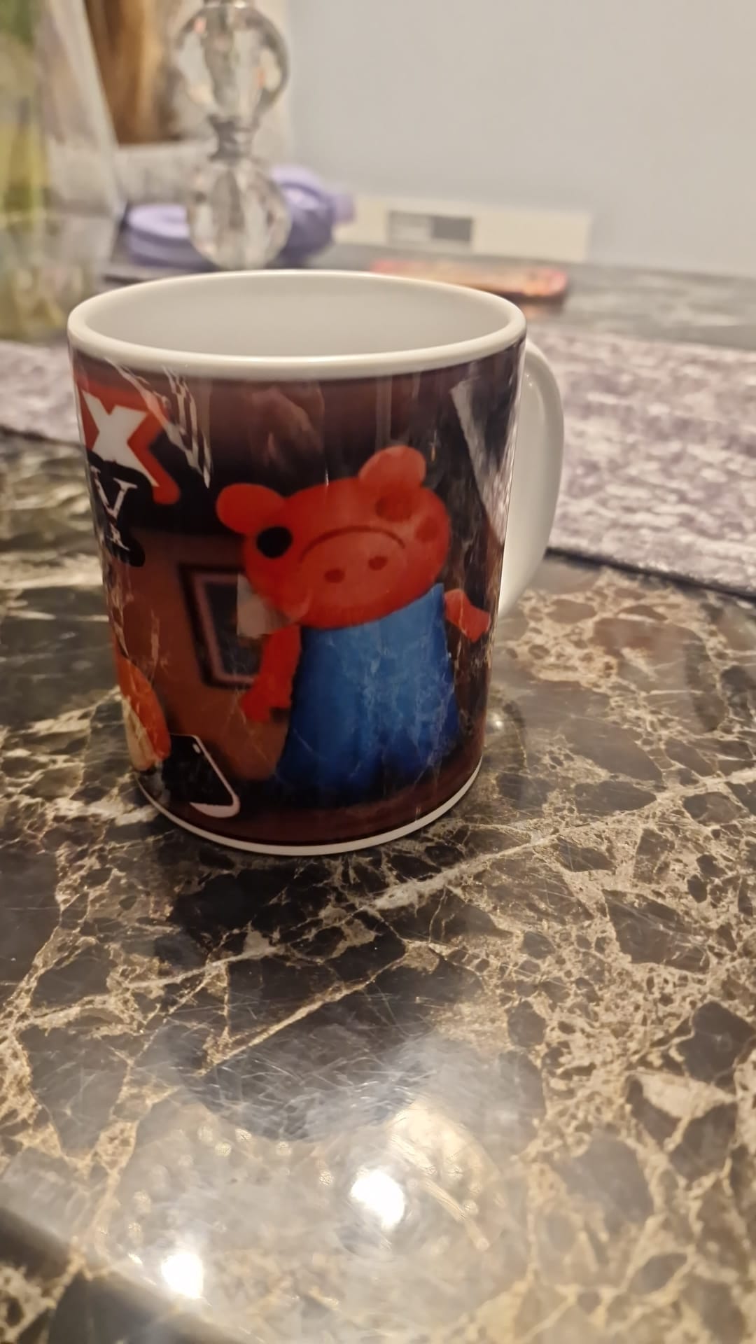 Roblox Piggy Inspired Mug | Gamer Coffee Cup | Cute & Fun Gift for Kids and Fans | Gamer Merch