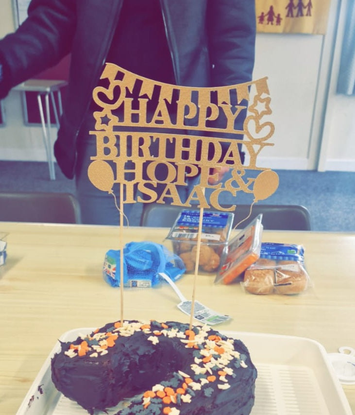 Birthday Cake Topper - Celebration