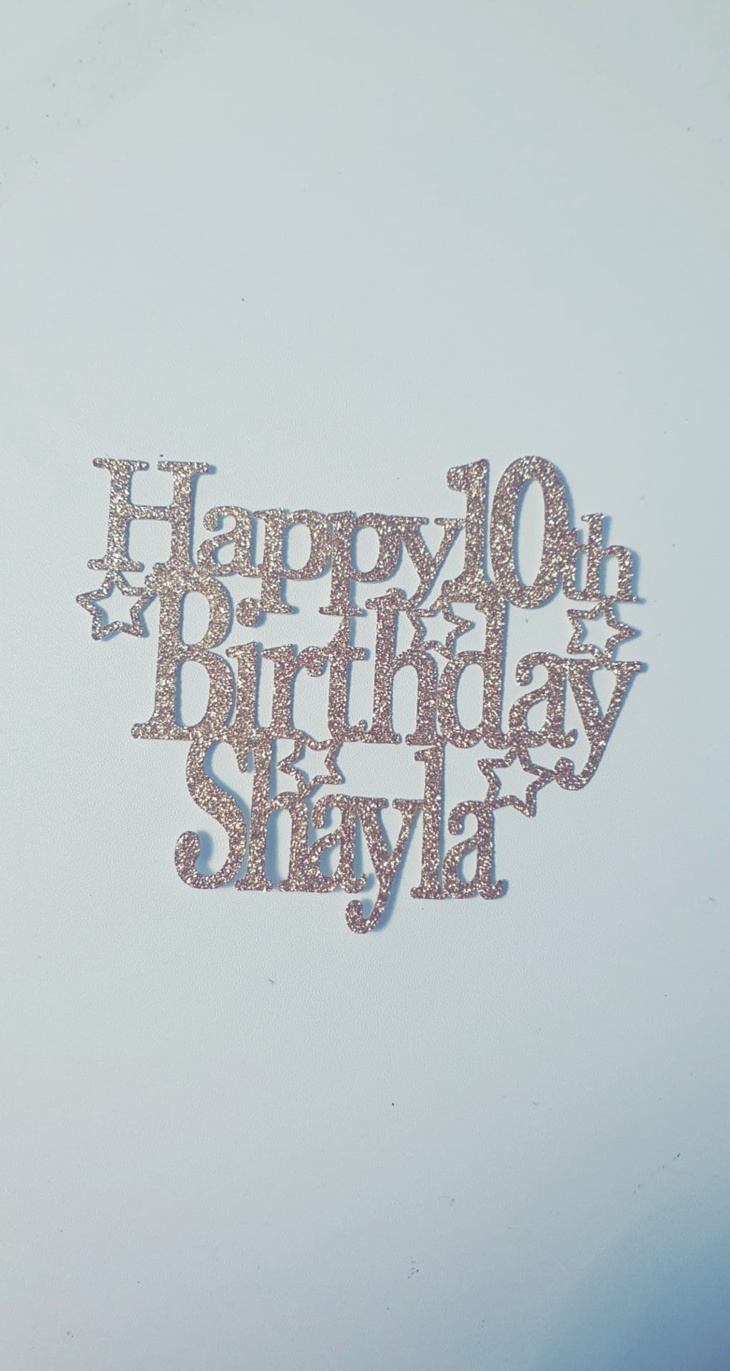 Birthday Cake Topper - Celebration