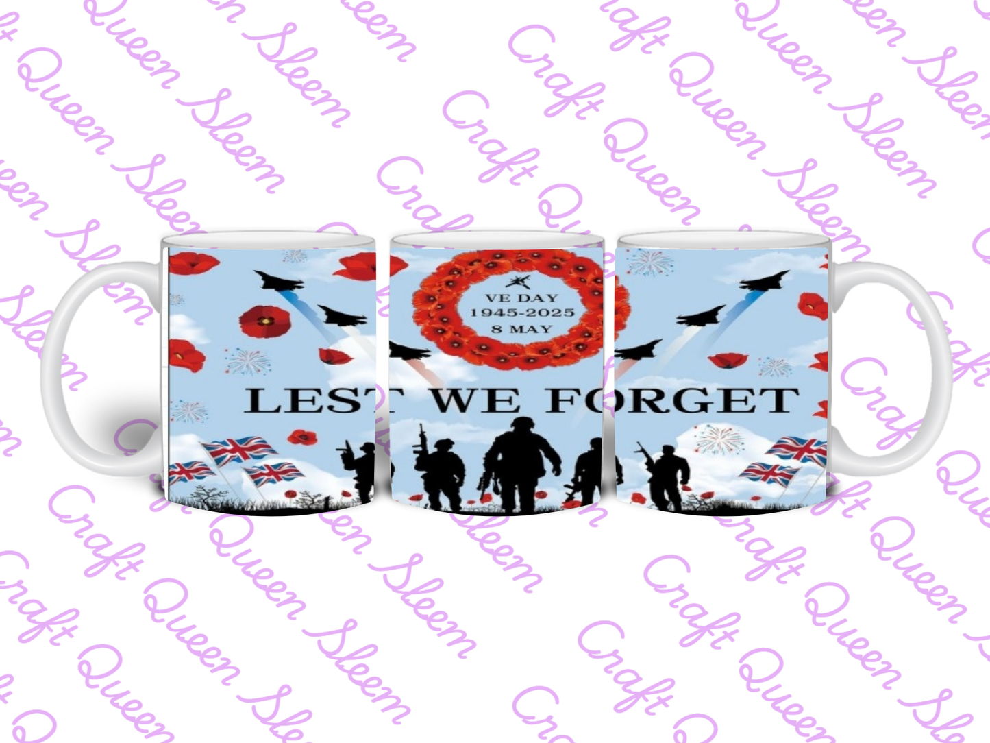 VE Day 80th Anniversary 11oz Ceramic Mug