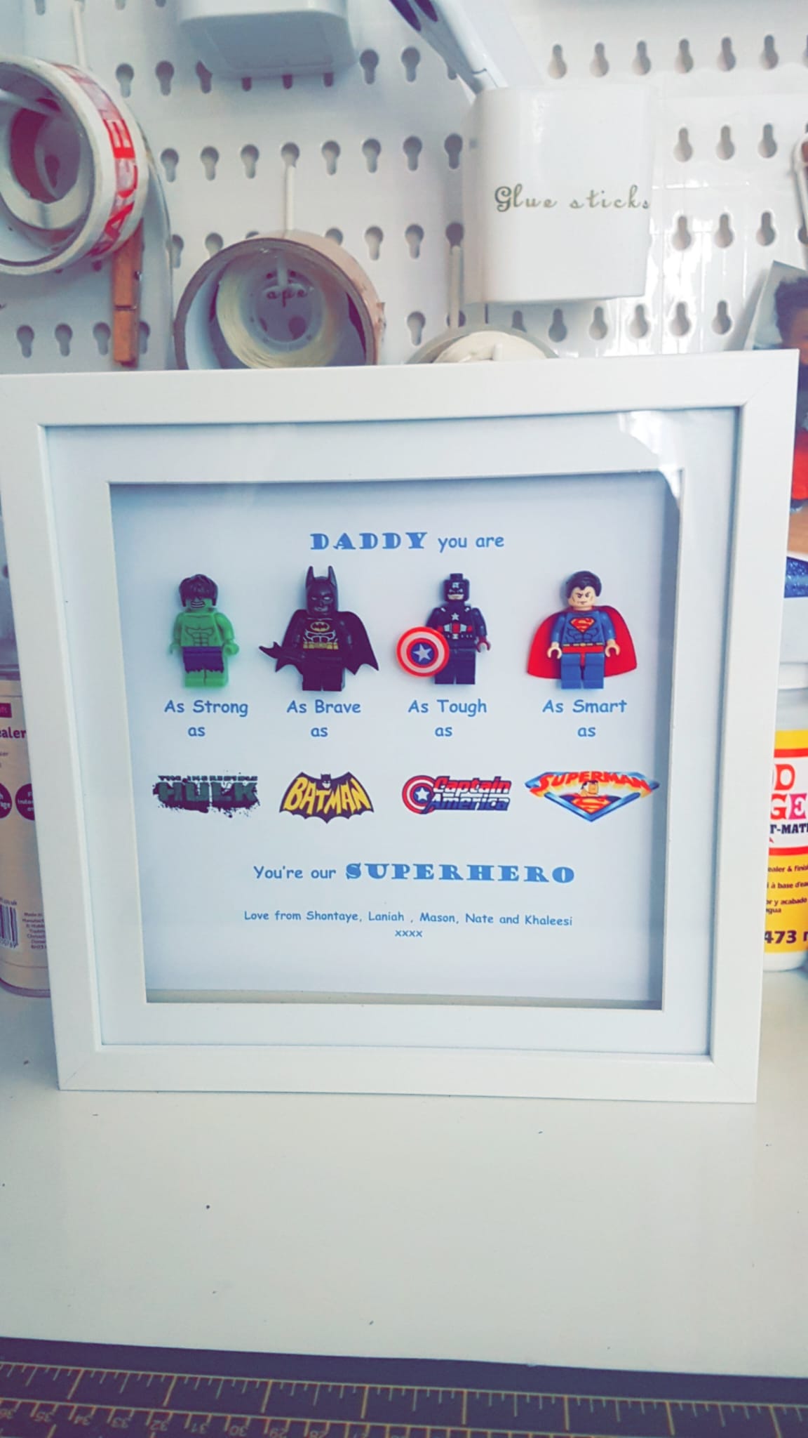Hero Dad frame