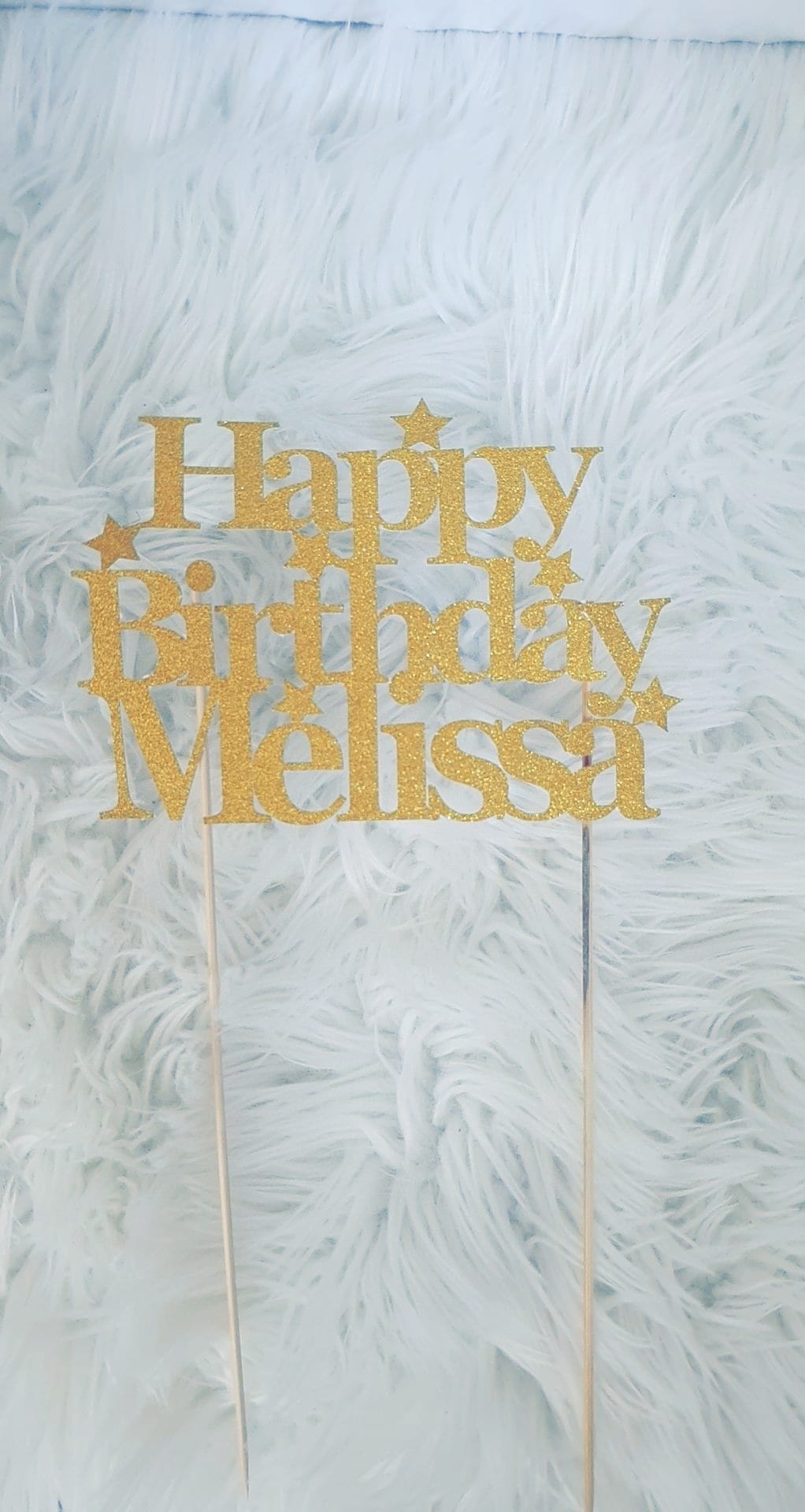 Birthday Cake Topper - Celebration