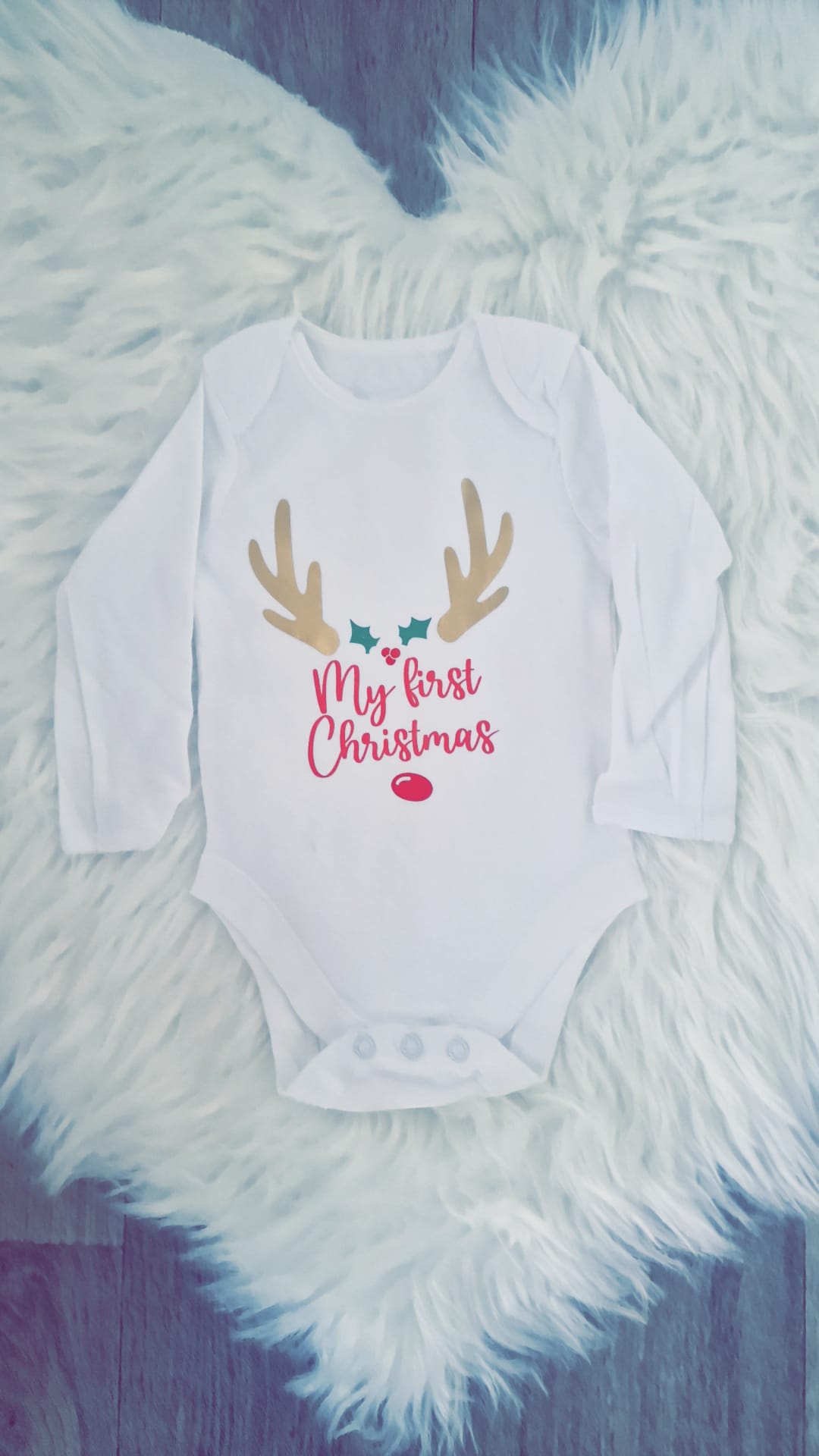 Personalised baby vest