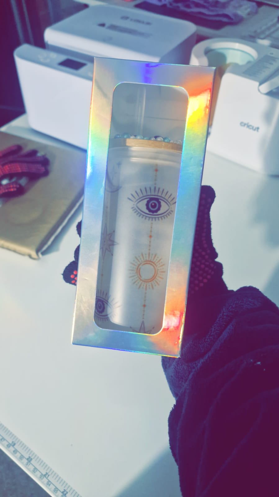 16oz Personalised glass can