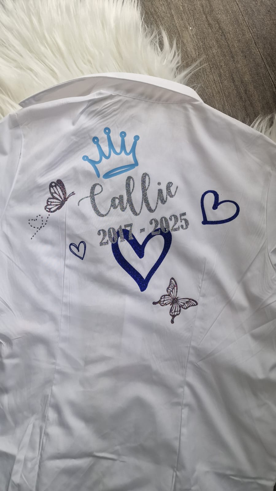 Personalised School Leavers Blouse Shirt Polo