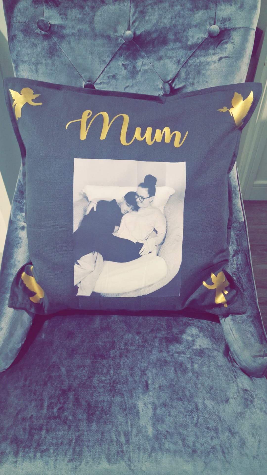 Loved ones cushion covers