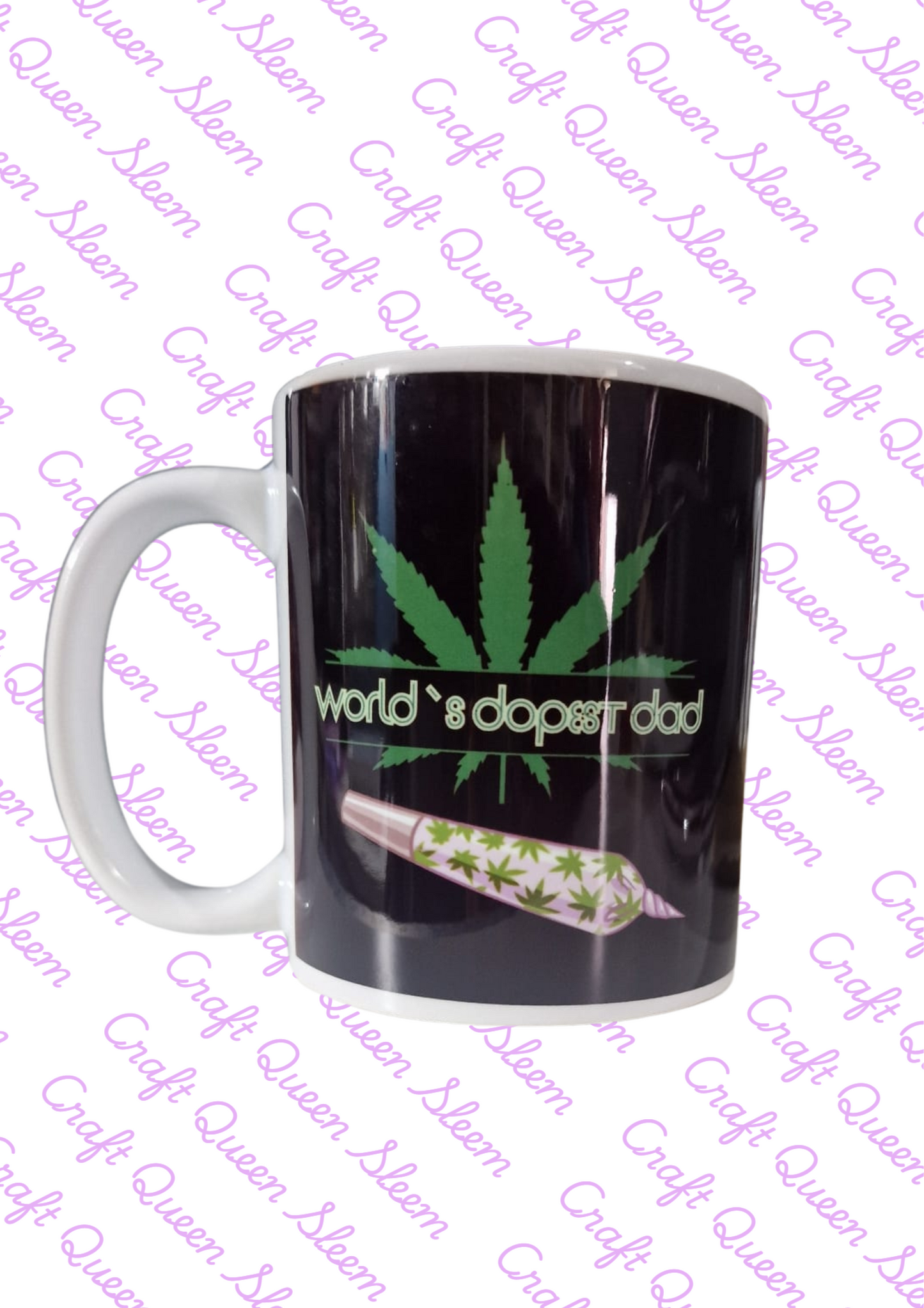 World's Dopest Dad 11oz Mug - 420 - Birthday - Father's day