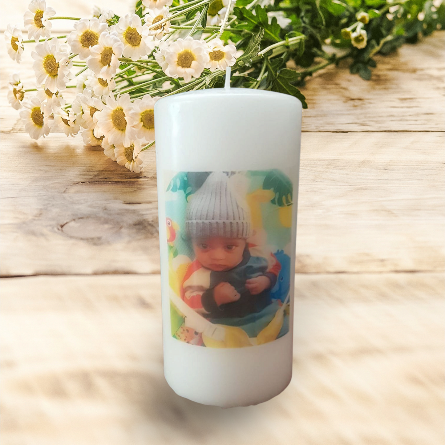 Custom Photo candles - Home Decor