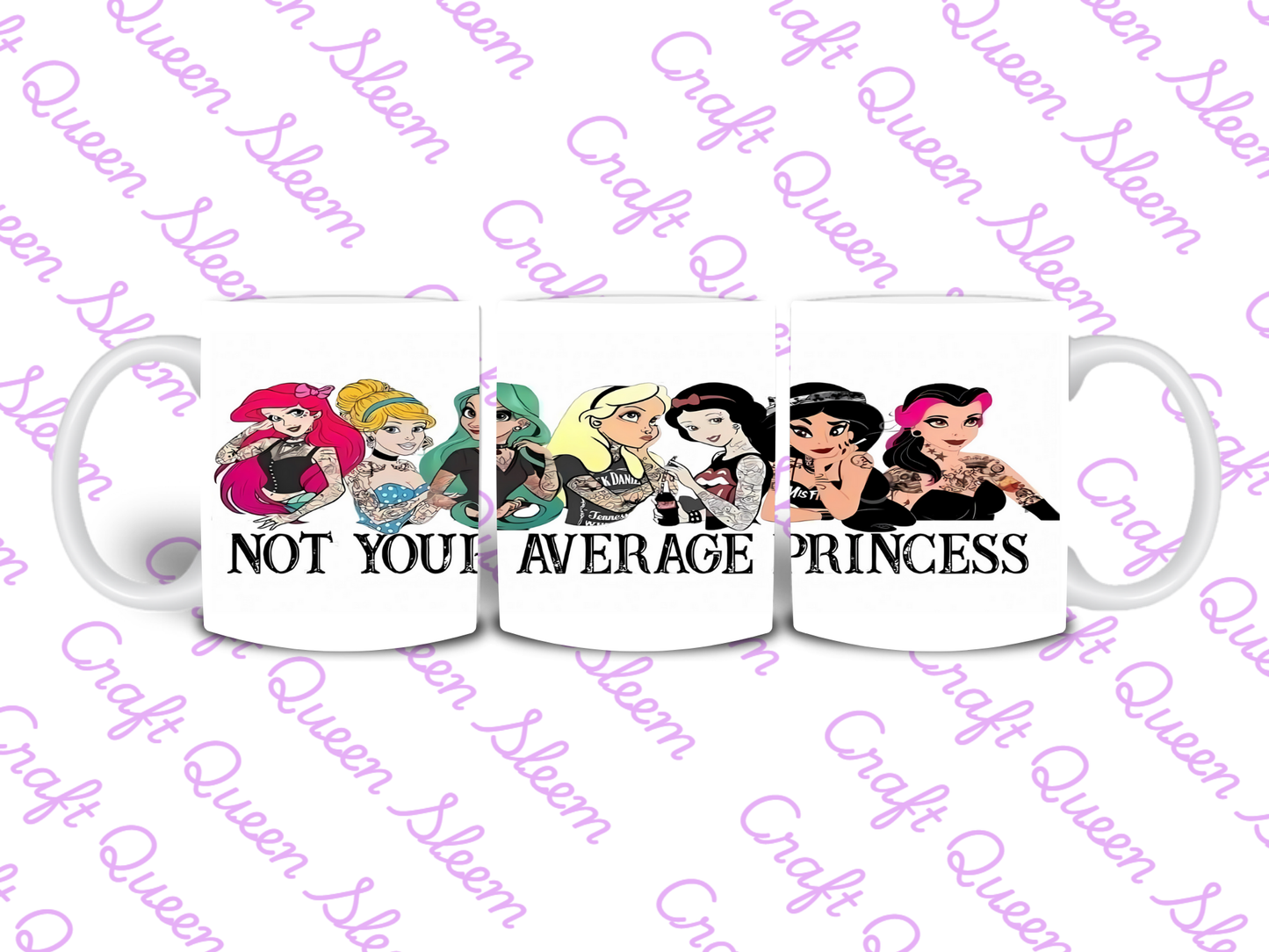 Not Your Average Princess Mug | Tattooed Princess Style Cup