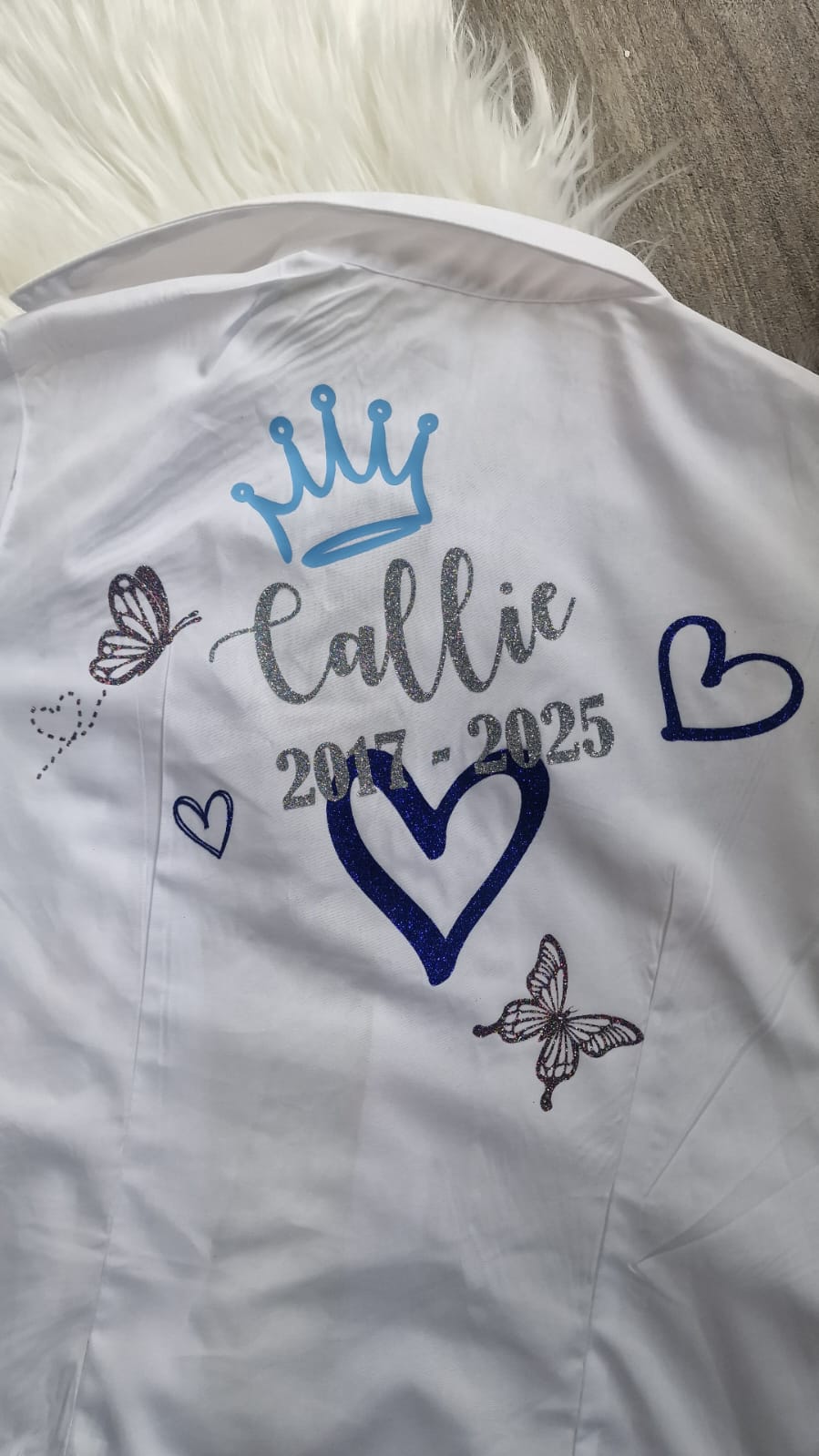 Personalised School Leavers Blouse Shirt Polo