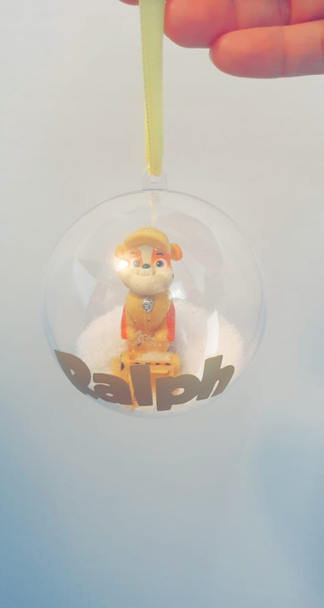 Children's Mini Figure Christmas Baubles Tree Decorations