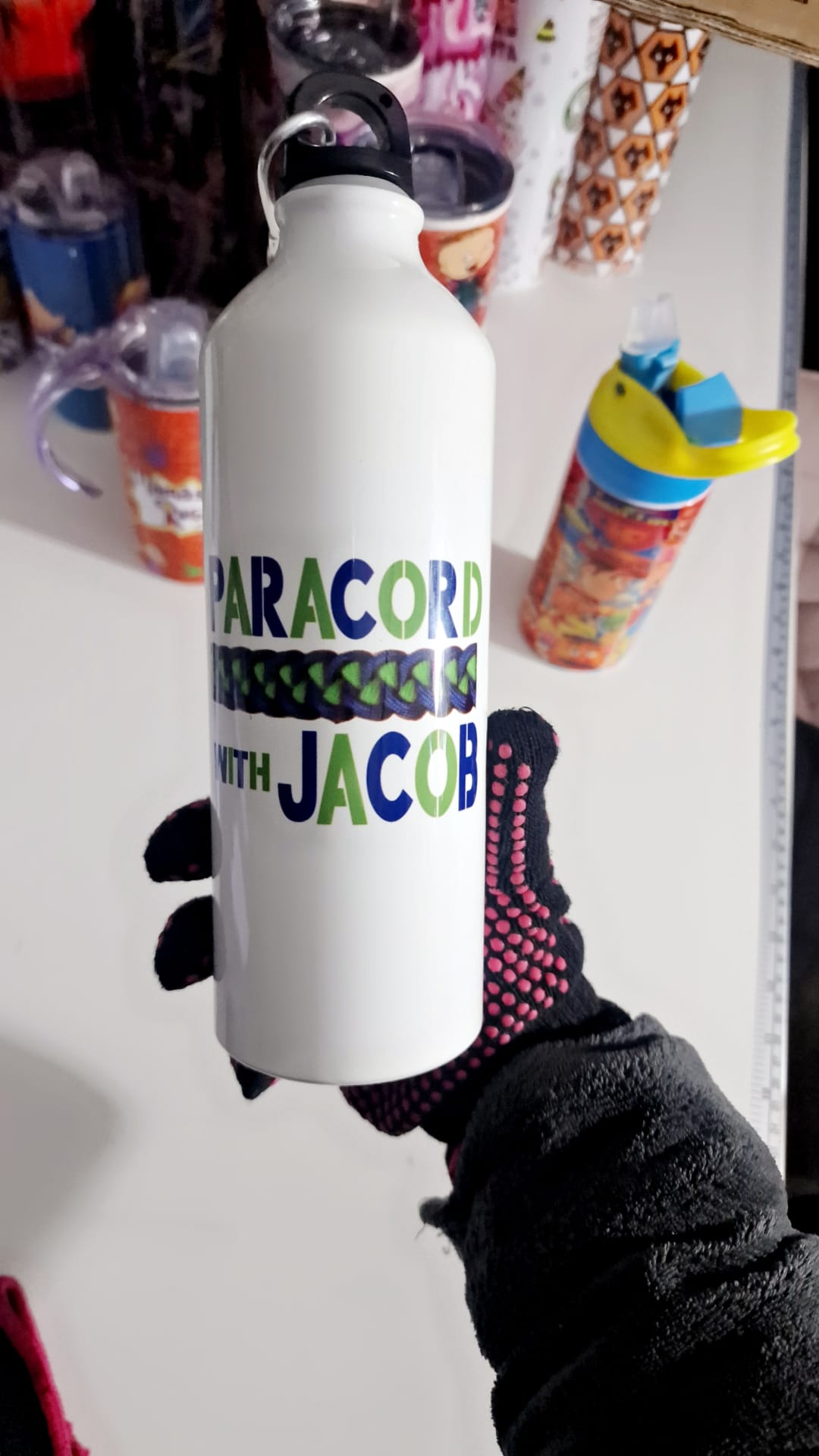 Custom Design 600ml Water Bottle | Personalised Kids & Adult Bottle