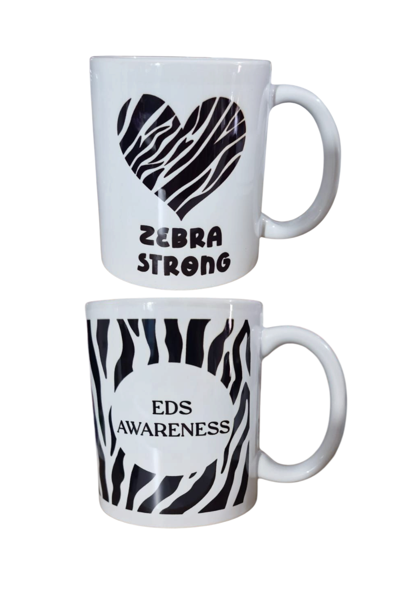 EDS Awareness Mug | Zebra Strong Ehlers-Danlos Cup