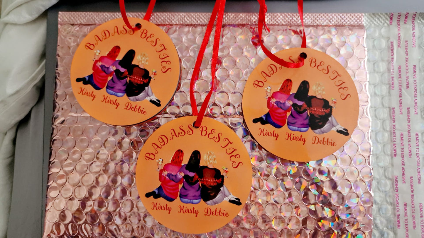 Personalised Photo Christmas Bauble – Custom Christmas Tree Decoration