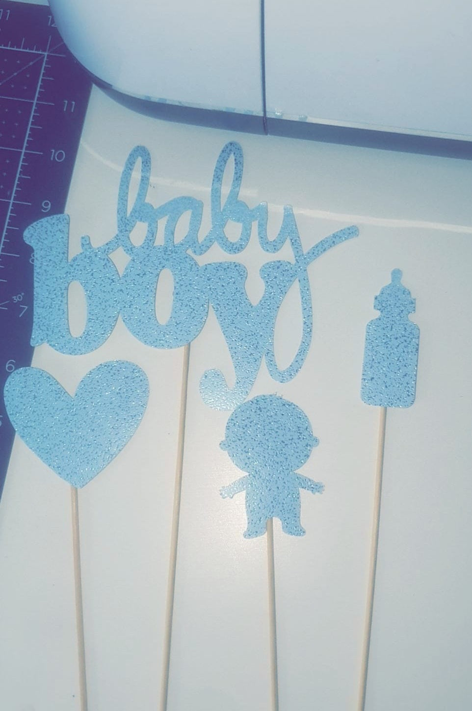 Custom Birthday Cake Topper | Personalised Name & Age Cake Decoration