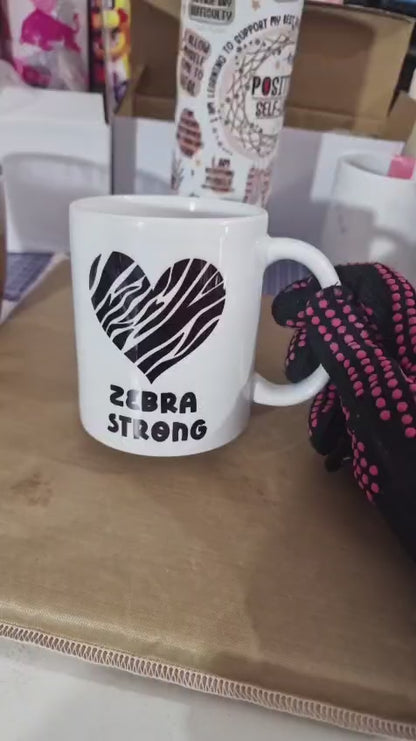 EDS Awareness Mug | Zebra Strong Ehlers-Danlos Cup