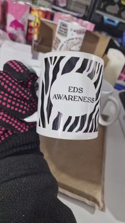 EDS Awareness Mug | Zebra Strong Ehlers-Danlos Cup
