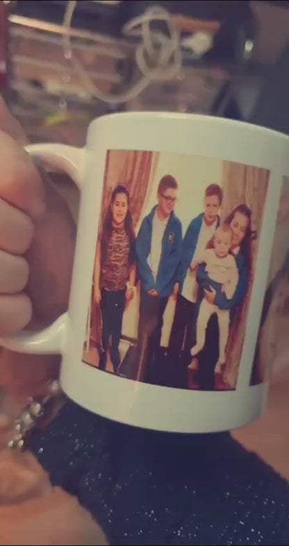 Personalised Custom 11oz Ceramic Mug - Any Design Photo Text