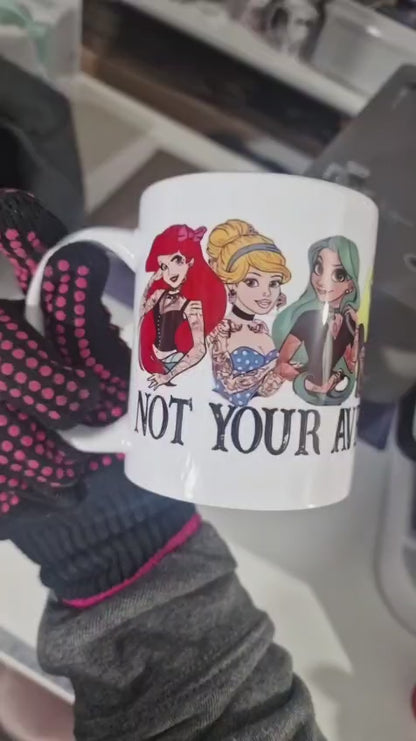 Not Your Average Princess Mug | Tattooed Princess Style Cup