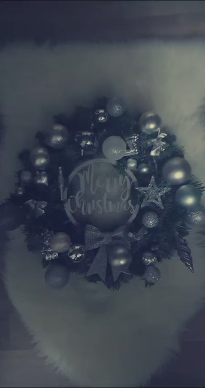 Personalised Custom Christmas Wreath