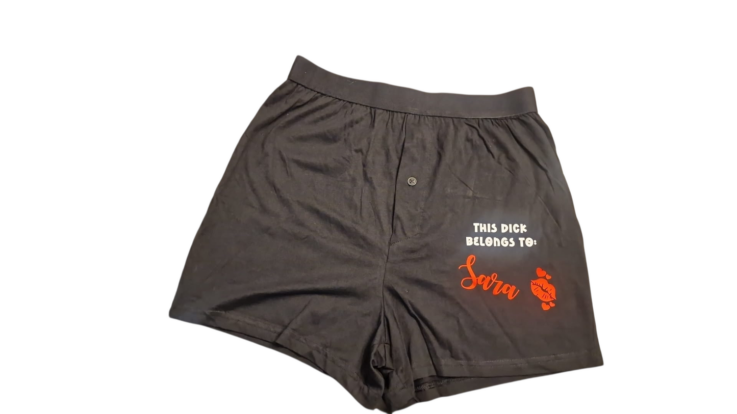 Personalised Funny Boxers | Custom Name & Message Boxer Shorts