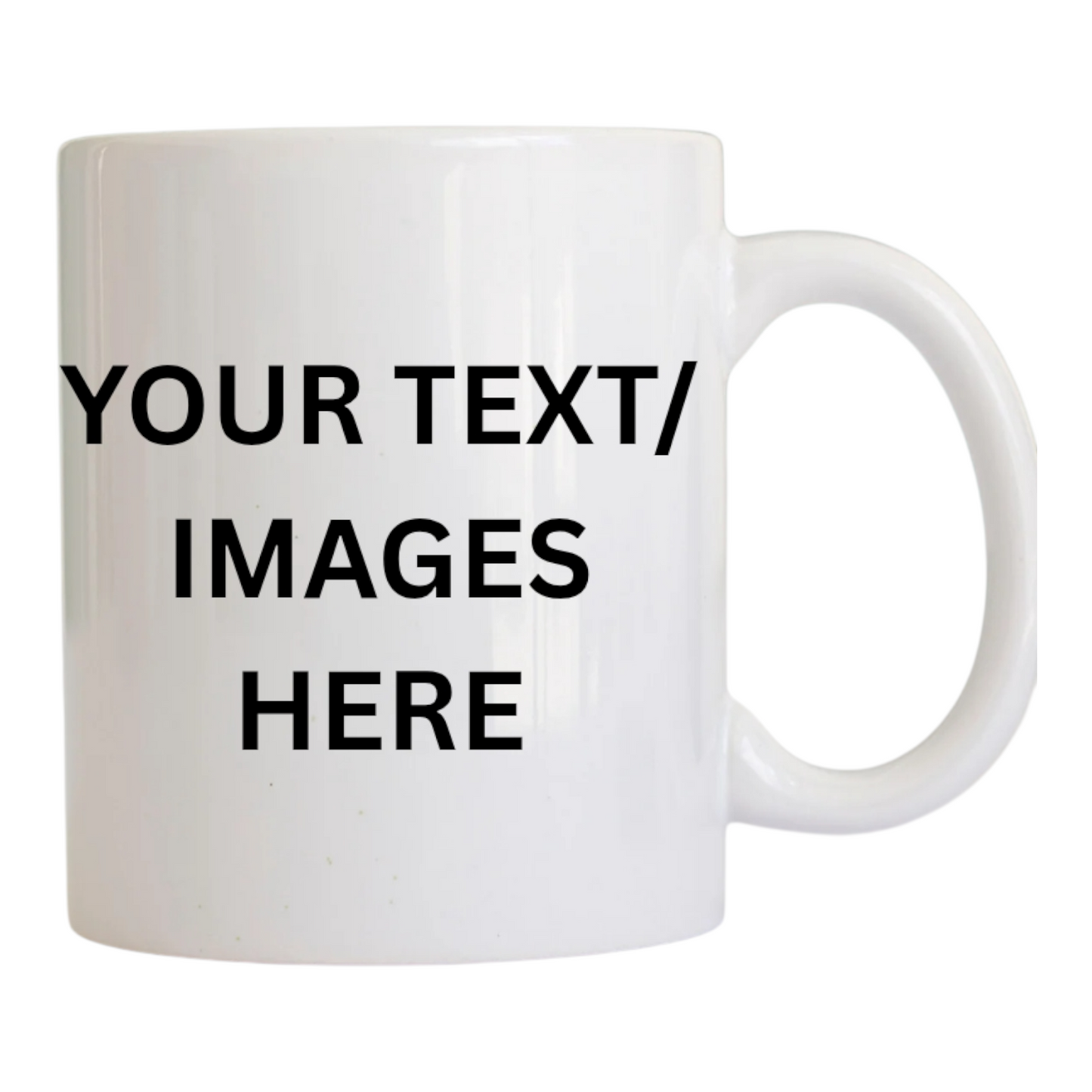 Personalised Custom 11oz Ceramic Mug - Any Design Photo Text