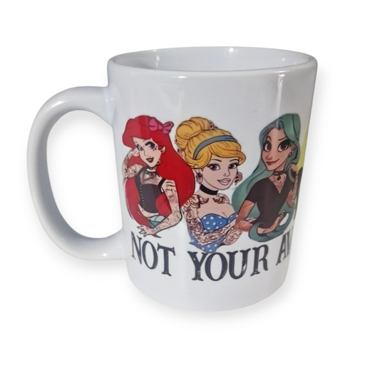 Not Your Average Princess Mug | Tattooed Princess Style Cup