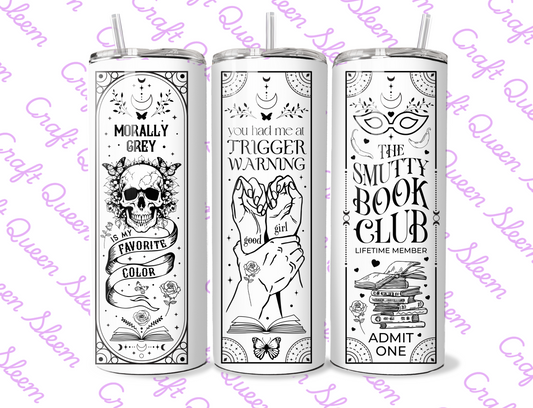 Smut Smutty Book Club 20oz Tumbler