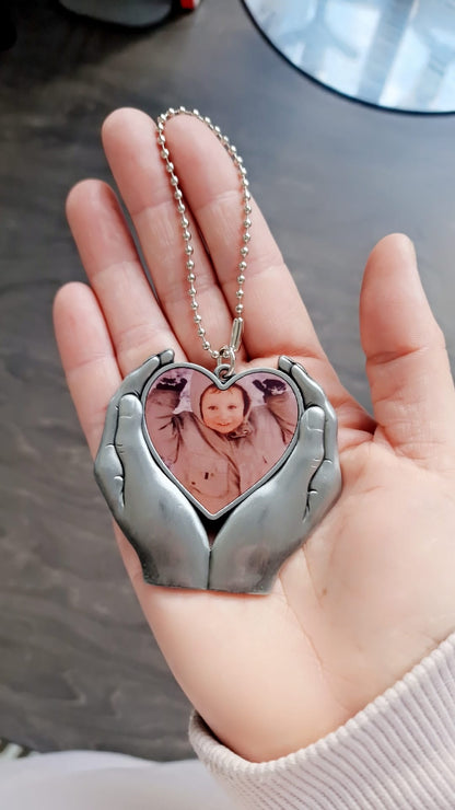 Memorial Loved One Angel Wings Car Hanger