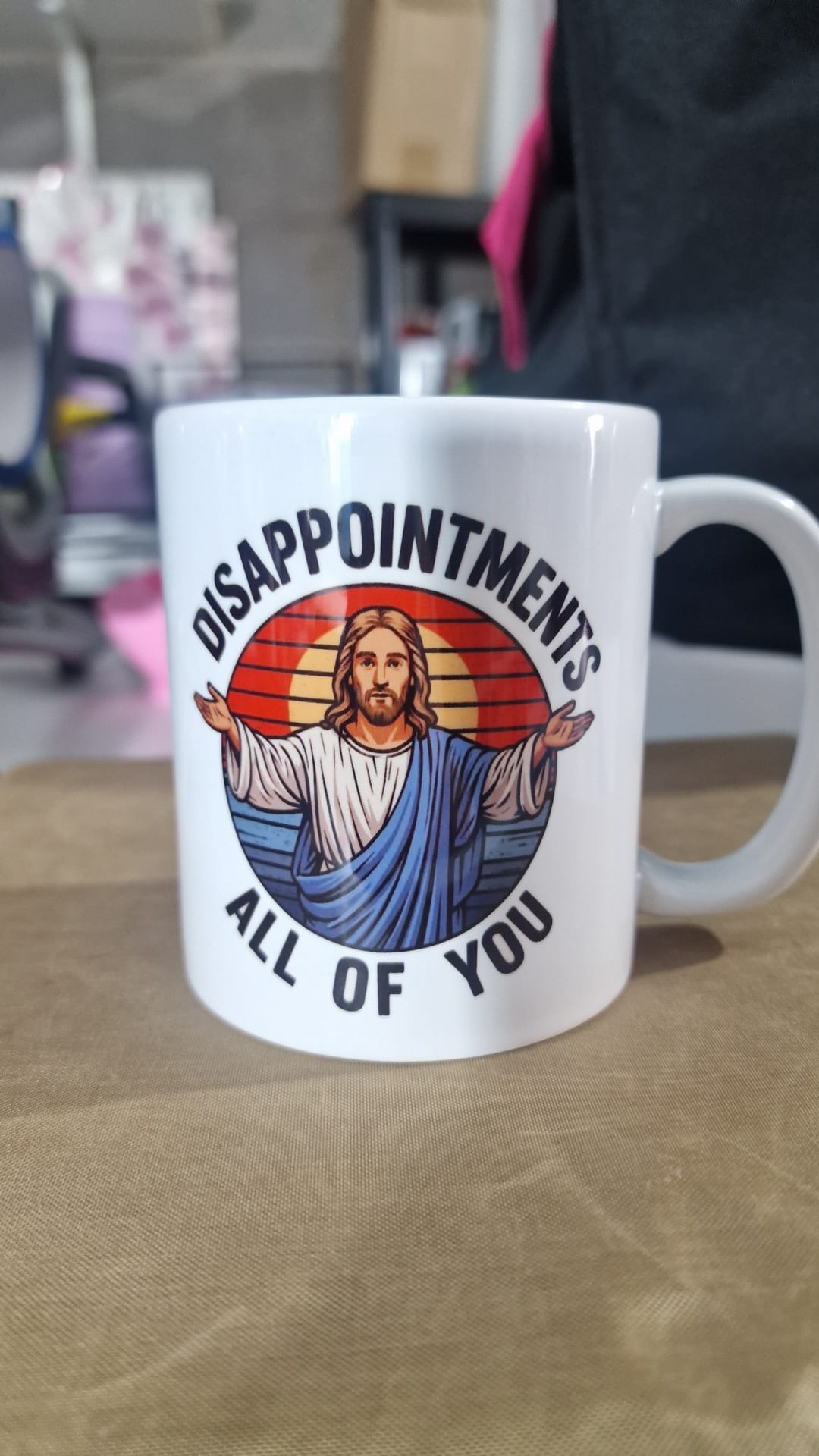 Disappointments All Of You Funny Mug | Cheeky Novelty Coffee Mug