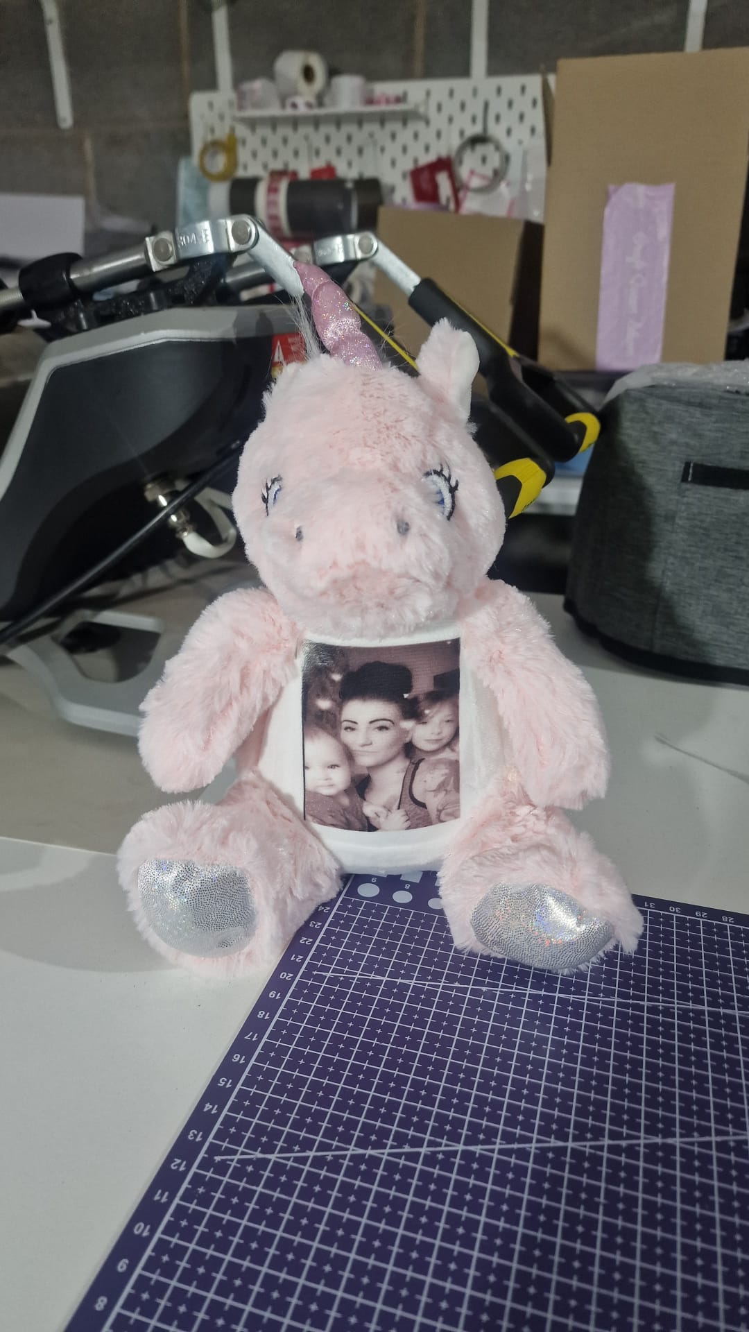 Personalised Teddy Bear | Custom Name, Message or Photo | Keepsake Gift - Small