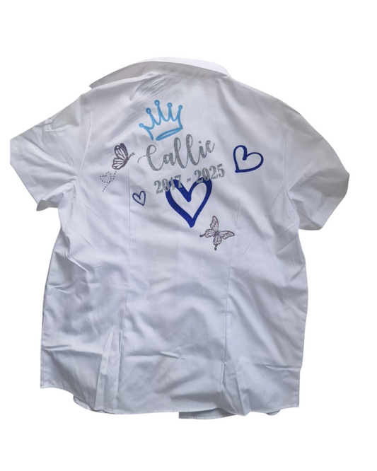 Personalised School Leavers Signing Shirt | Autograph Memory Tee