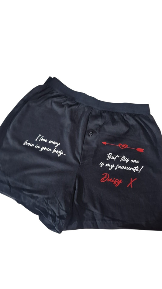 Personalised Funny Boxers | Custom Name & Message Boxer Shorts