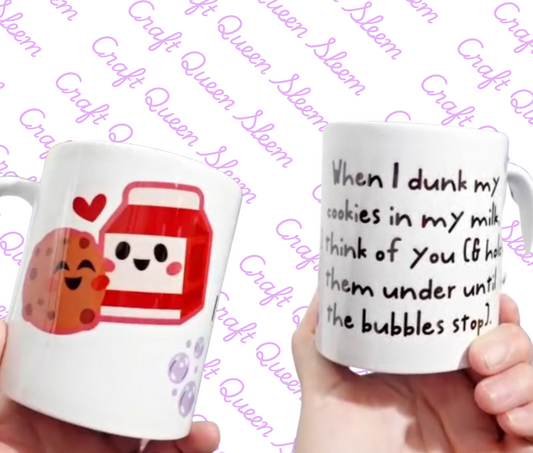 Cookie And Milk Funny 11oz Ceramic Mug