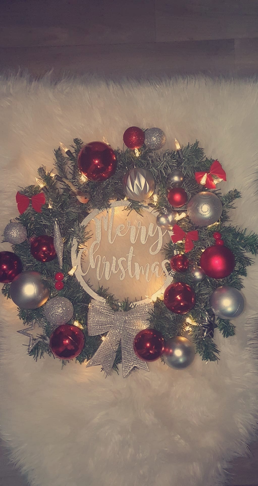 Personalised Custom Christmas Wreath