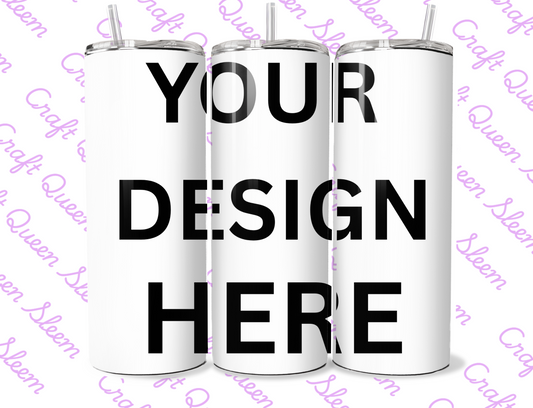 Personalised Custom 15oz Tumbler - Any Design