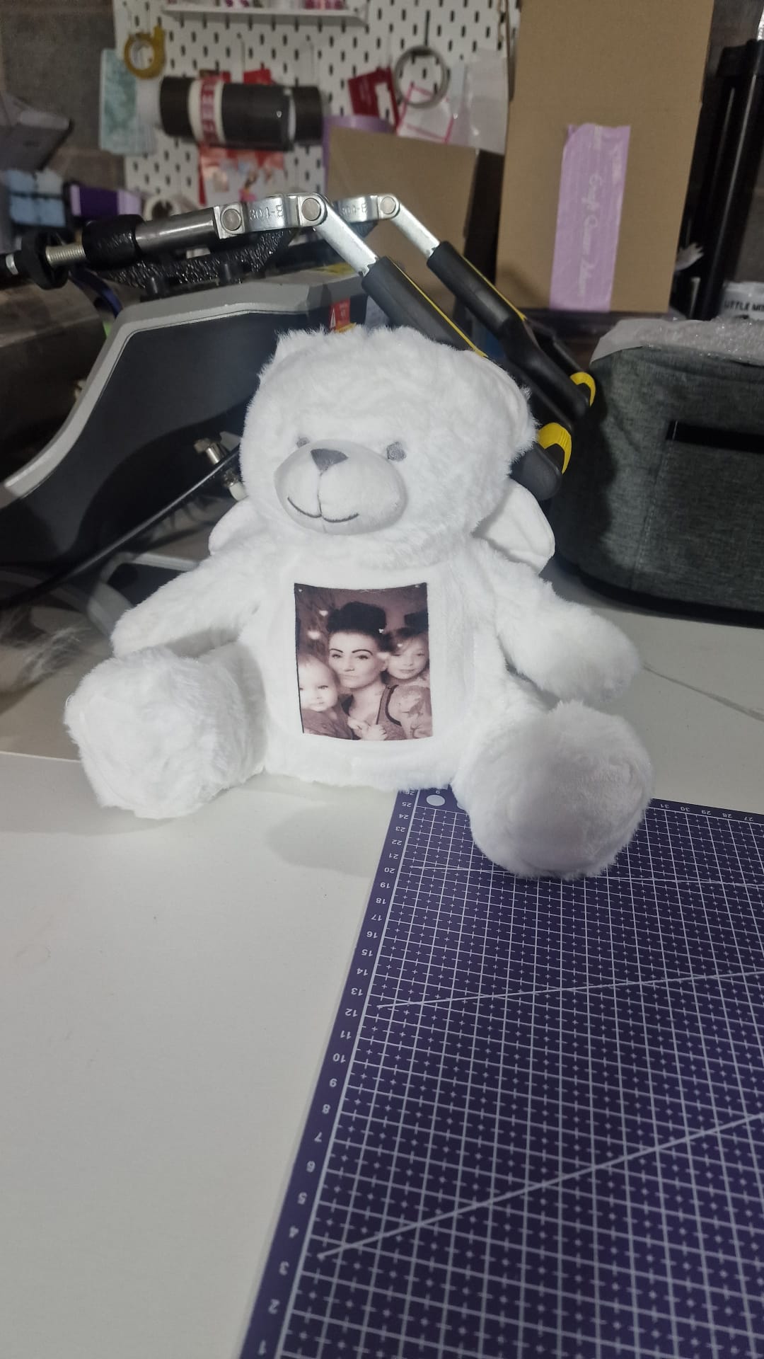 Personalised Teddy Bear | Custom Name, Message or Photo | Keepsake Gift - Small