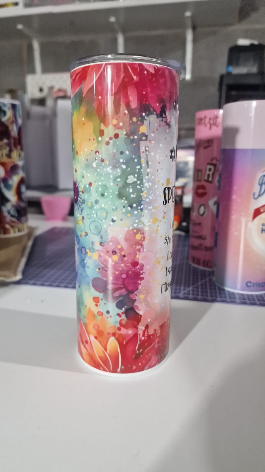 Recipe for a Special Nana Tumbler | 20oz Insulated Stainless Steel Mug | Cute Grandma Gift | Mother's Day Gift for Nana | Love & Hugs Cup