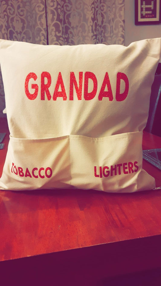 Pocket cushion cover