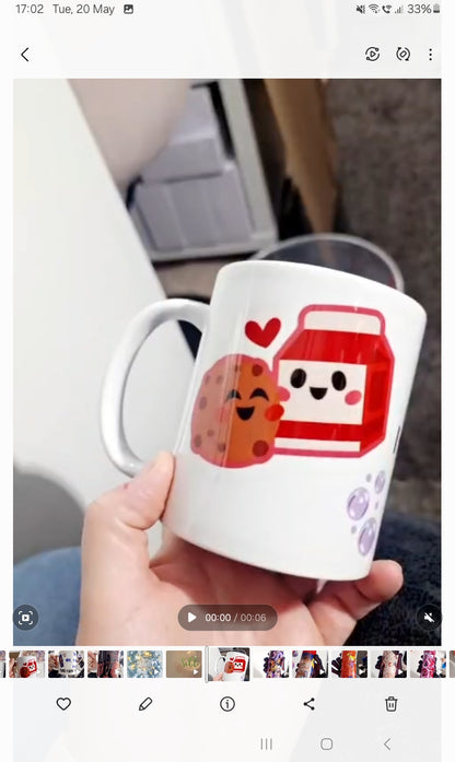 Cookie And Milk Funny 11oz Ceramic Mug