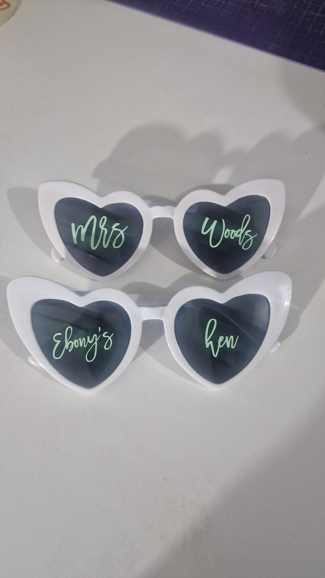 Personalised Wedding Sunglasses | Custom Names & Date | Bride & Bridal Party Glasses