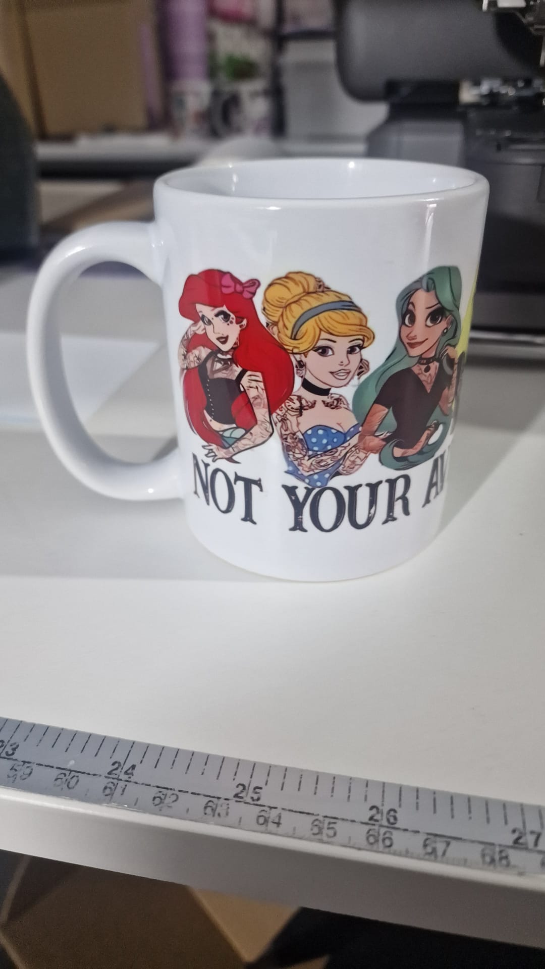 Not Your Average Princess Mug | Tattooed Princess Style Cup