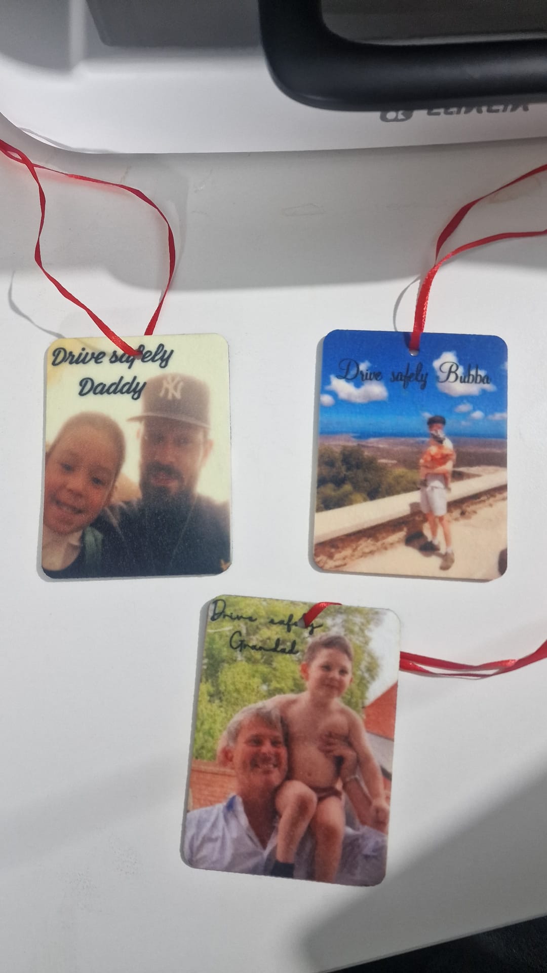 Personalised Car Air Freshener | Custom Design | Choice of Scents or Unscented