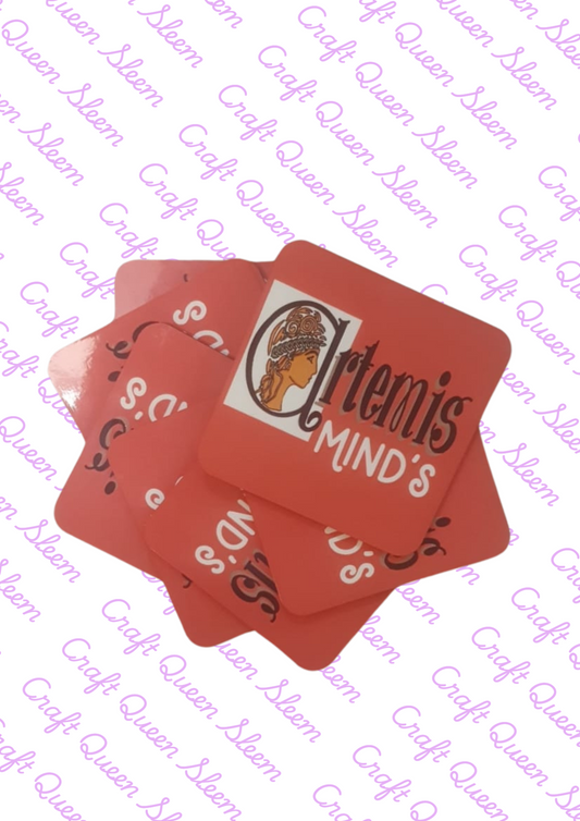 Personalised Custom Coasters - Drinks Mat