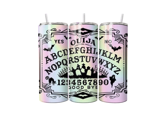 Spirit Board Aesthetic 20oz Tumbler | Pastel Gothic Witchy Halloween Cup