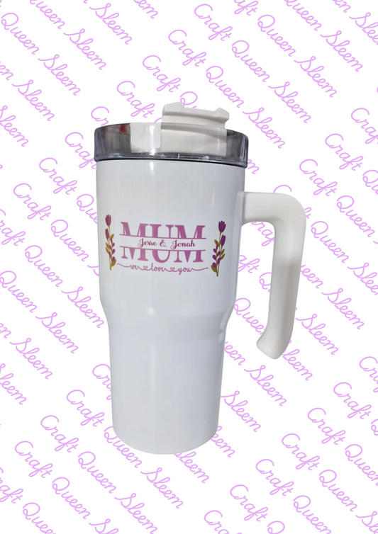 Personalised 20oz Cup Tumbler Flask