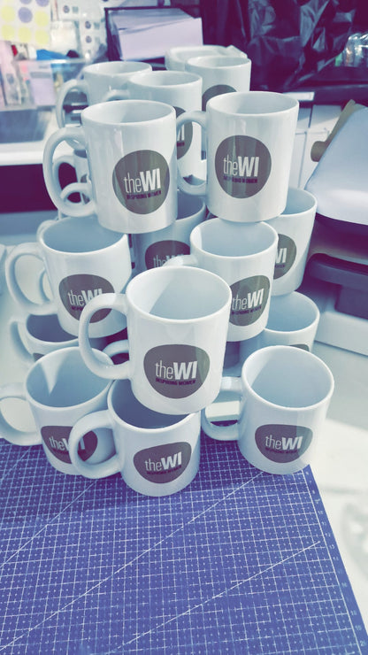 Personalised Custom 11oz Ceramic Mug - Any Design Photo Text