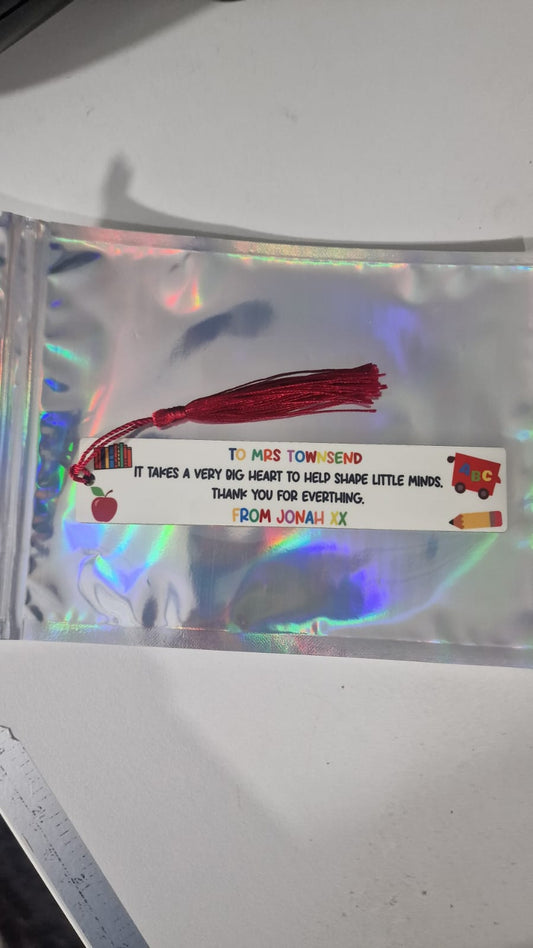 Thank You Teacher Bookmark